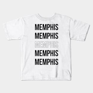 Memphis, Tennessee Kids T-Shirt